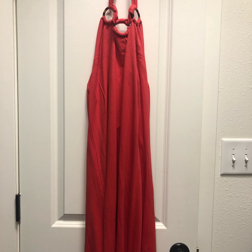 Halter-top dress